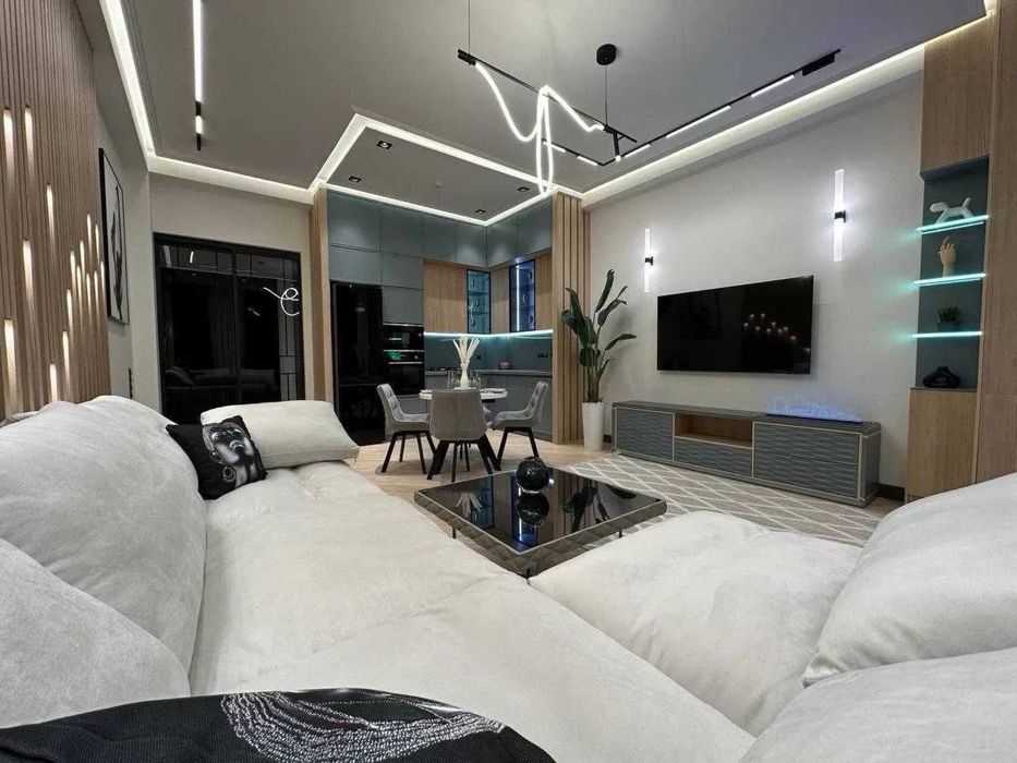 жк Mirabad avenue!Новая 2х конатная квартира!Авторский ремонтом!Срочно