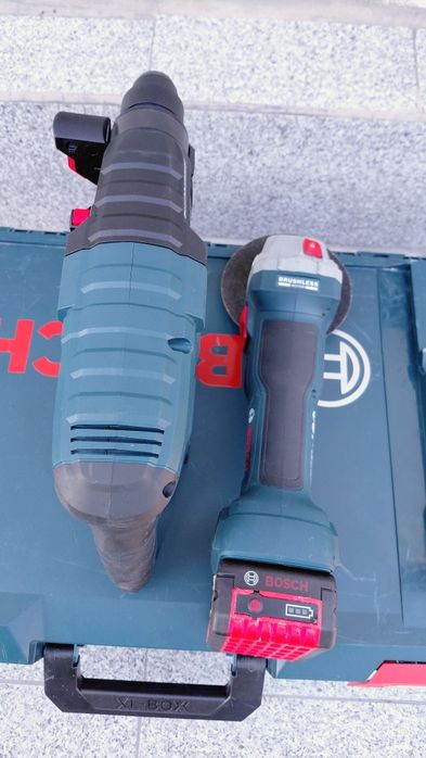 Bosch 18v Перфоратор и Ъглошлайф