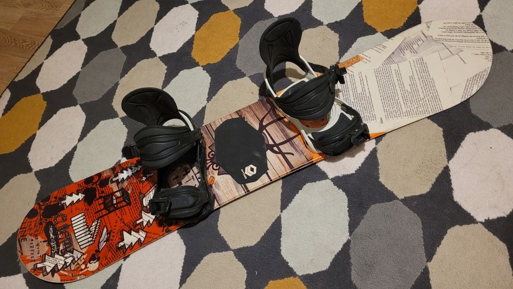 Placa snowboard Atomic 120 + legaturi FTWO