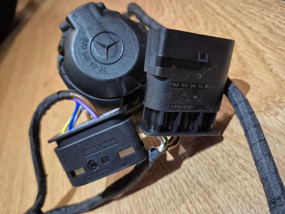 Priza remorcare 13 pini, cu cablu Plug In cu 2 mufe, pentru Mercedes Sprinter 907, A 907 540 00 66