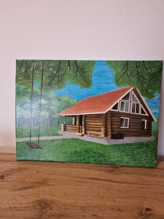 Tablou 40 x 70 Acrilic pe panza