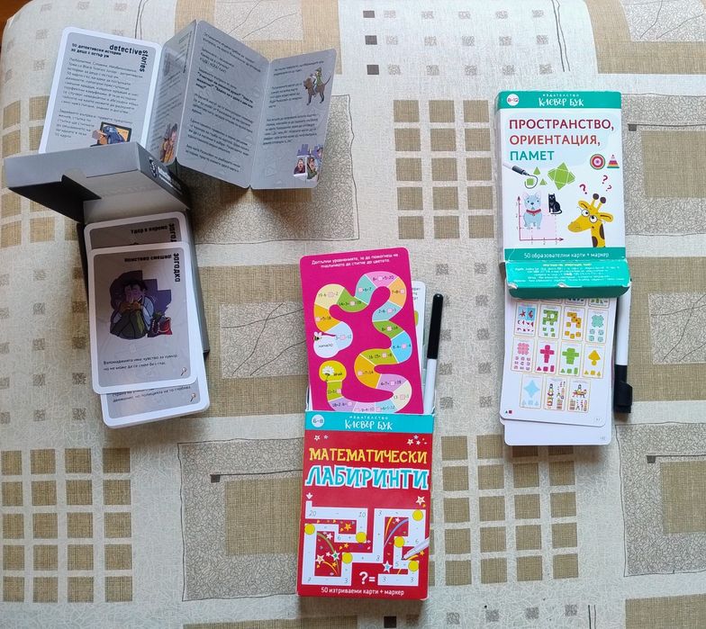 Детски образователни карти и игри "Клевър Бук"
5,50 €
10,76 лв