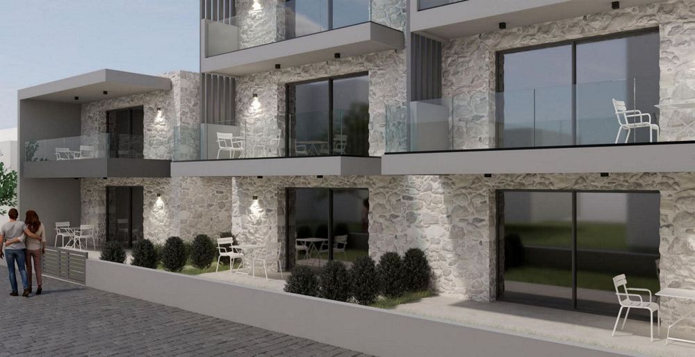 Редови къщи на първа линия за продажба в Пефкохори, Халкидики