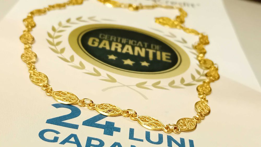 Lant aur 18k Ag20 Dancu b28509 garantie 2 ani