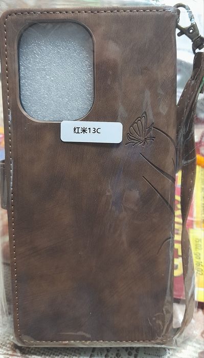 Нов калъф,тип портфейл за Шауми Редми 13 С