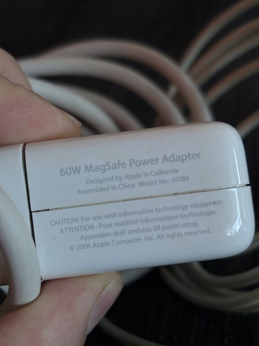 Inacarcator Apple MagSafe 60w  A1184