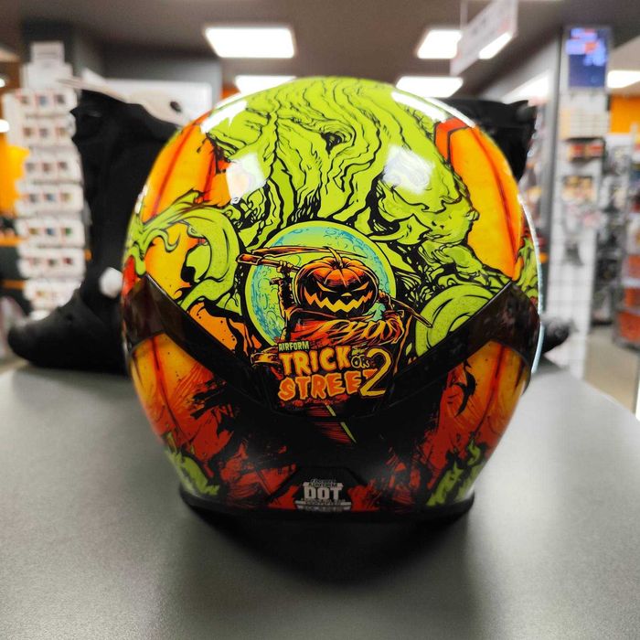 Разпродажба от 527 Каска ICON AIRFORM TRICK OR STREET Размер: XL 37831