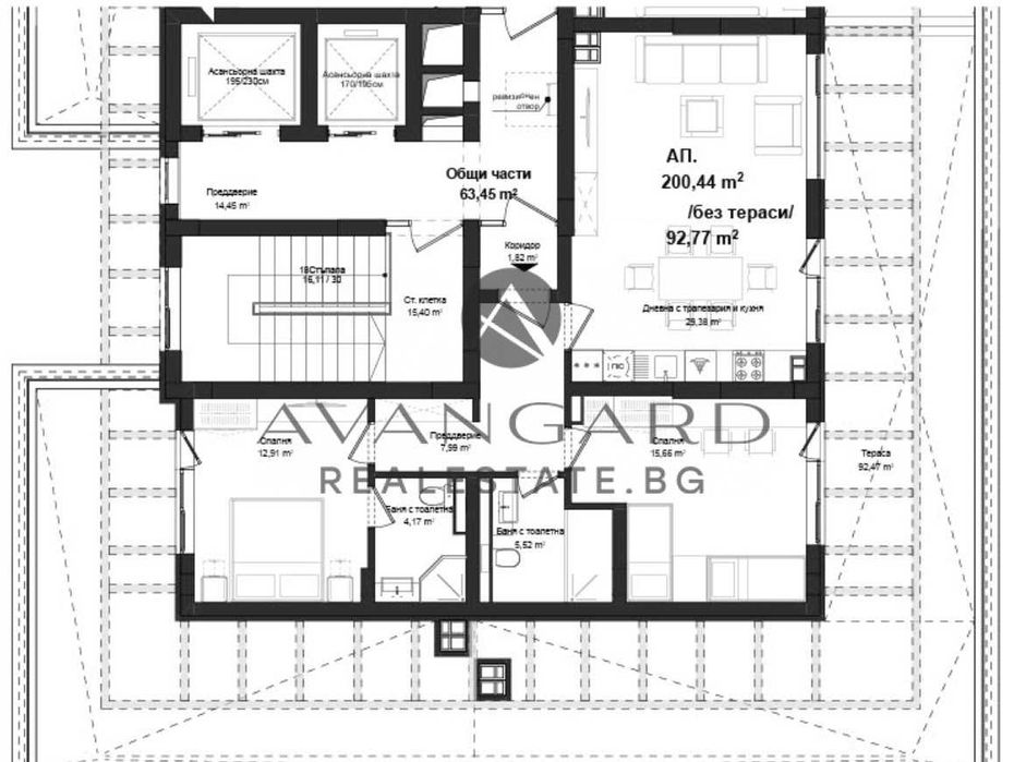 Продава се Тристаен апартамент в Пловдив, Кършияка - 233 кв.м за 470 €/кв.м - Снимка #3