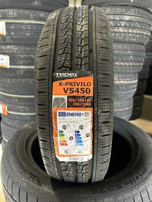 Нови Зимни Бусови Гуми 205/70R15C 106/104R X-priviloVS450 TRACMAX