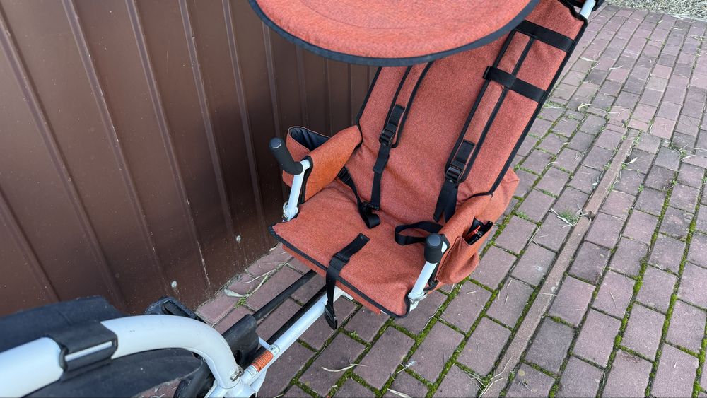 Remorca bicicleta copii