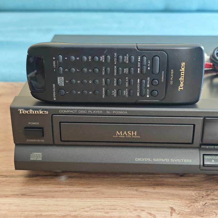 Technics SL-PG560A CD Player | MASH DAC | Оригинално дистанционно