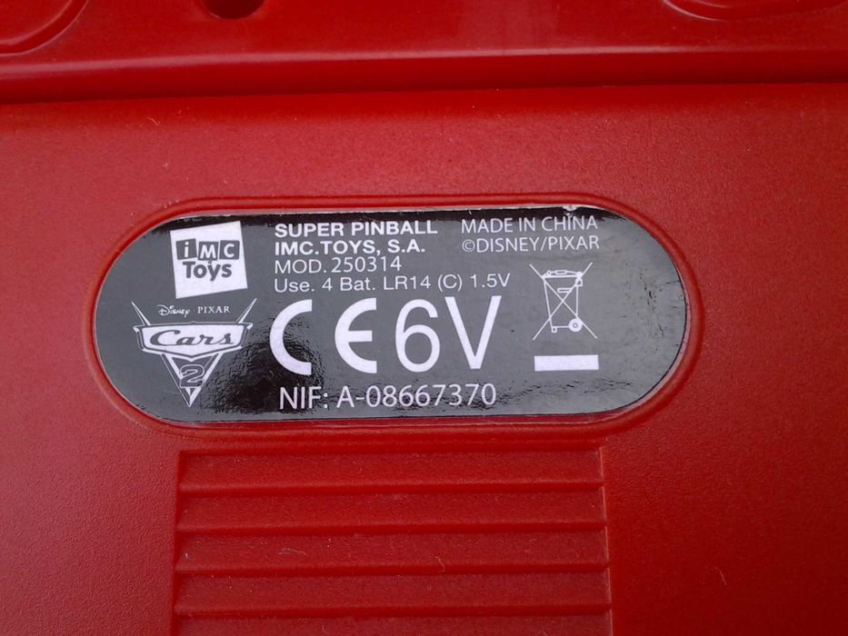 Disney Pixar Cars 2 joc pinball copii 60*28*7.5 cm