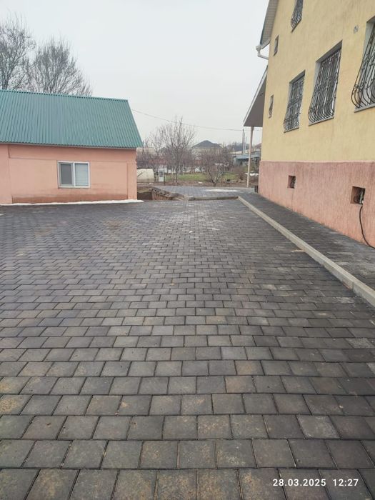 Брусчатка тротуарная плитка кирпичик