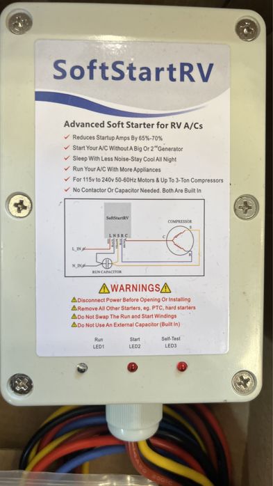 Soft starter pentru aer conditionat rulota/ autorulota