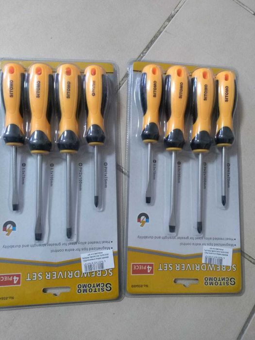 Отвертки, молотки, зубило