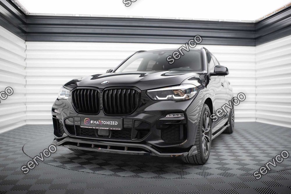 Prelungire bara fata lip Bmw X5 G05 M-Pachet 2018-2023 v2 - Maxton