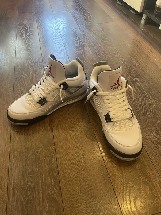 Jordan 4 White Cement