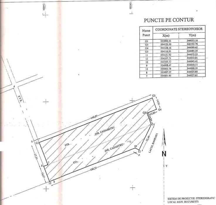Teren 6000 mp pozitie deosebita lacul Baneasa adancime 140 m