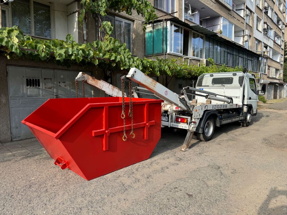 Контейнери за строителни отпадъци под наем