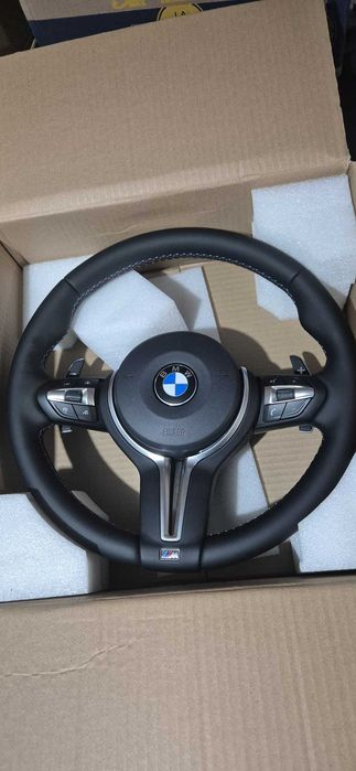 Volane volan custom calitate superioară & design premium BMW Seria 3 4 5 6 X5 X6 F10 F11 F15 F16 F30 F31 F32 F33 F34