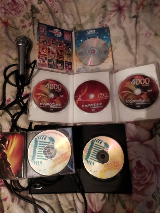 Диски караоке, центры , колонки!