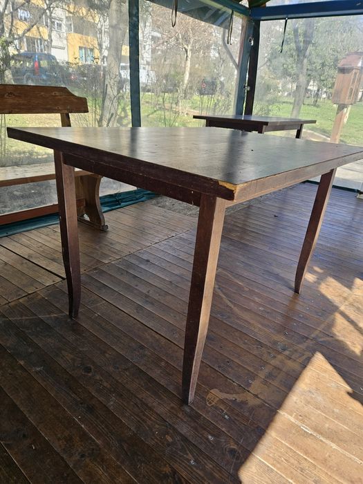 Маси дървени 2 броя