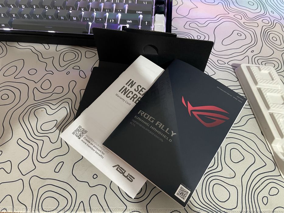 Rog ally в идеальном