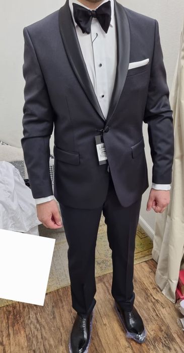 Costum Trends (by Adina Buzatu) Ceremonie. Mire CADOU Cămașă/Butoni