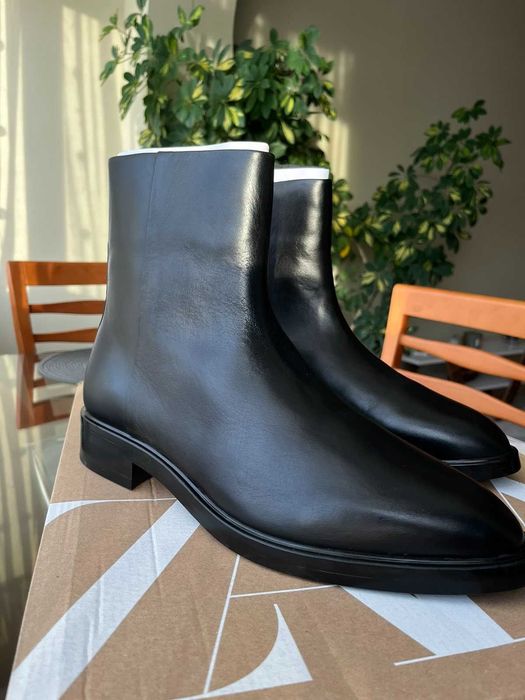 Кожени боти Zara 45 номер