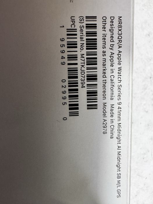 Apple Watch Series 9 41mm GPS