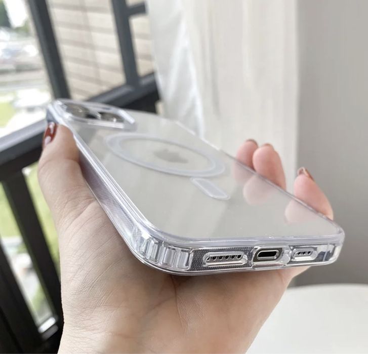 Husa din silicon compatibila MagSafe iPhone 14 , 14 Pro Max