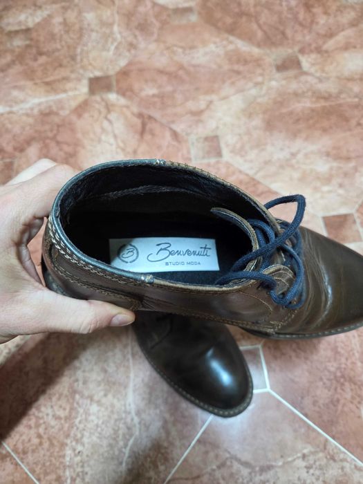 Pantofi piele Benvenuti