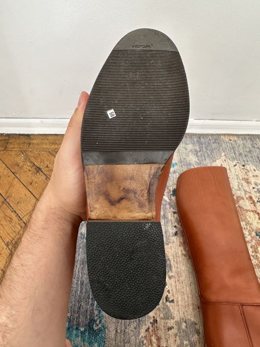 Ghete din piele de calarie cortos