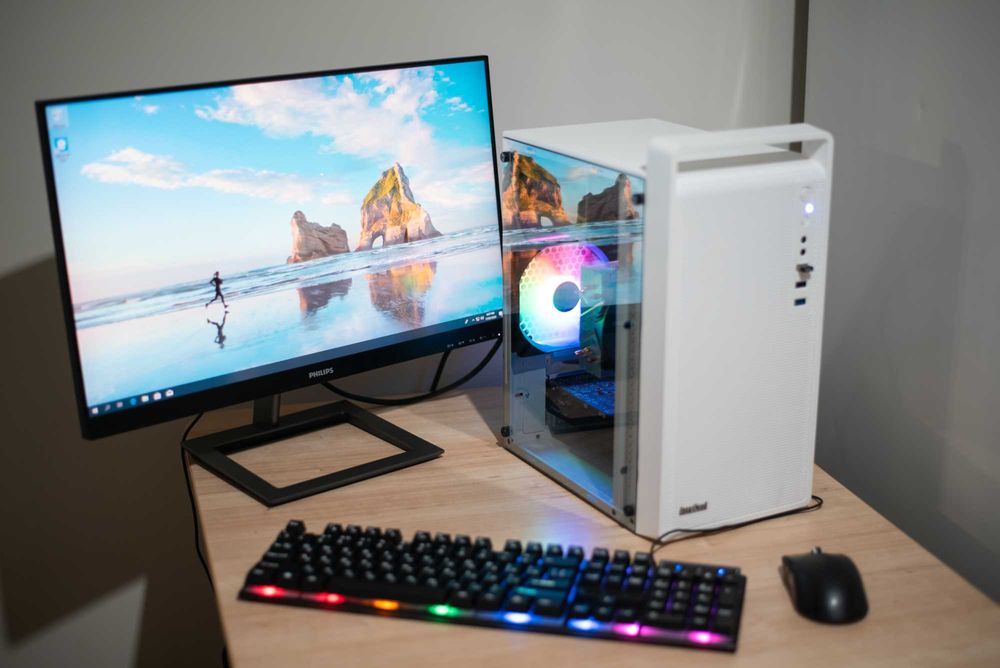 Компактный игровой ПК Ryzen 5 5600/RX6600 XT/32 ГБ 3600mhz/256ГБ SSD