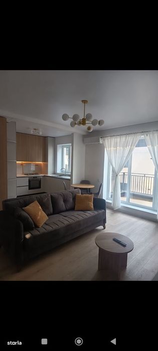 Apartament 2 camere, etaj 3, mobilat, cu terasă