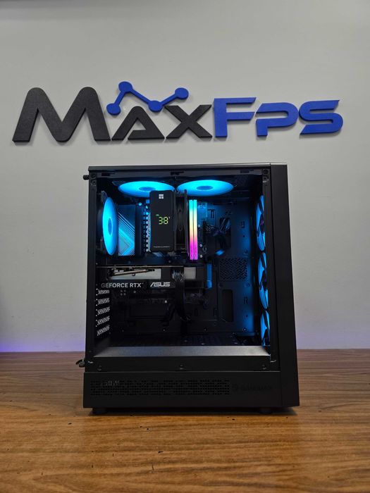 Чисто нов! RTX 5060, Ryzen 7 5700X, 16GB RAM. Геймърски компютър!