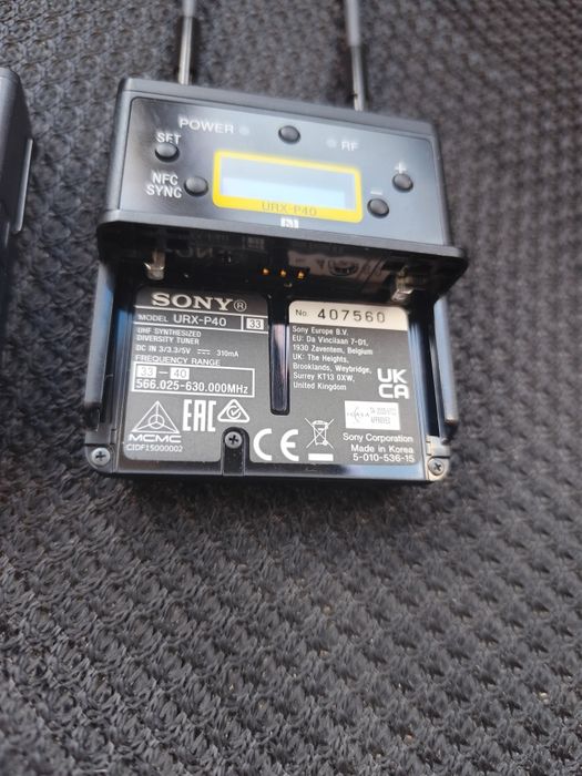 Set Lavalieră, microfon wireless Sony UWP-D21 chit 2 transmitatoare și un receptor!!
