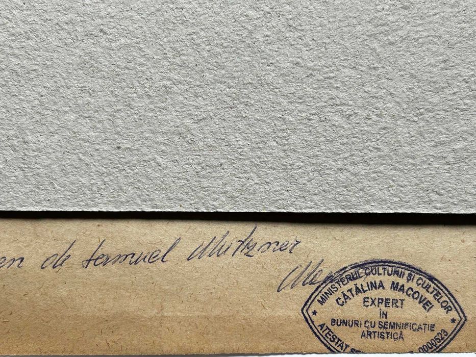 Tablou vechi romanesc. Samuel Mützner (1884-1959) - La Școală