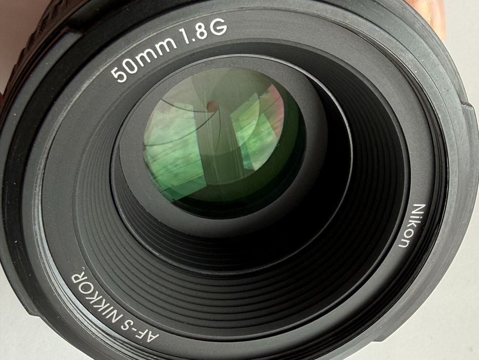 Nikon 50 mm, 1.8G