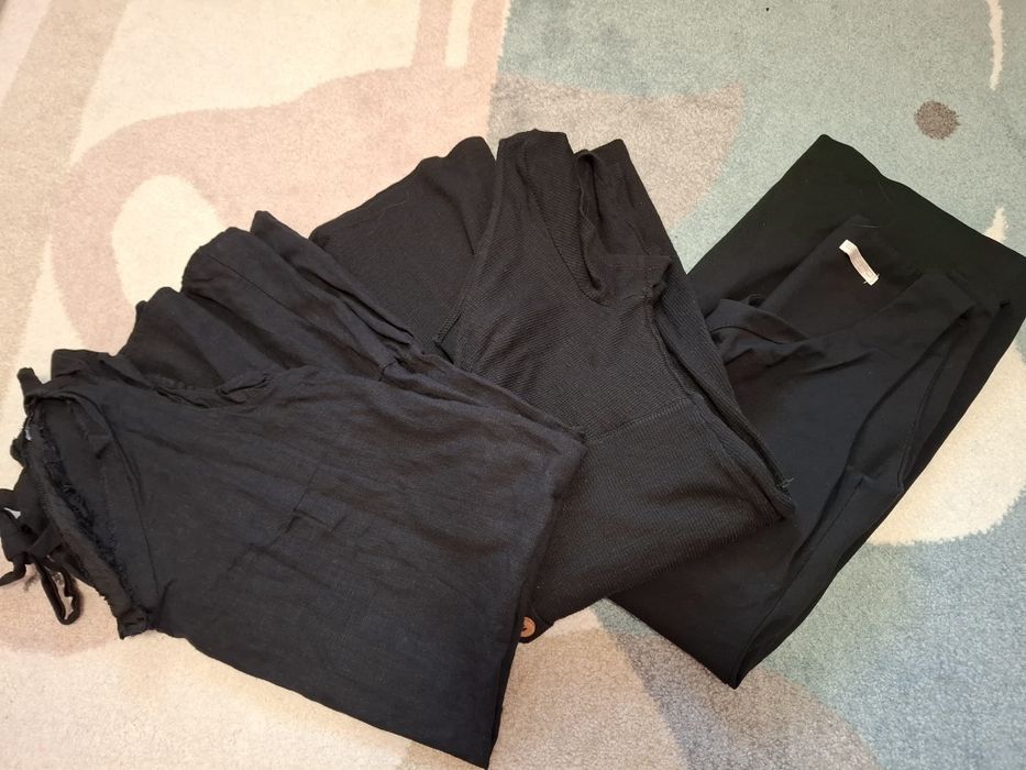 Лот три черни дамски рокли Л размер