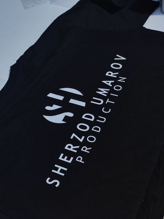 Futbolka rasm logo, brend sifatli pechat