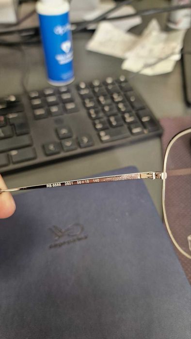 Очила за компютър - RayBan Рамка - Aviator