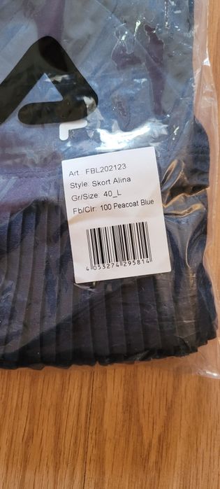 Дамска тенис пола - Fila Skirt Alina - peacoat blue