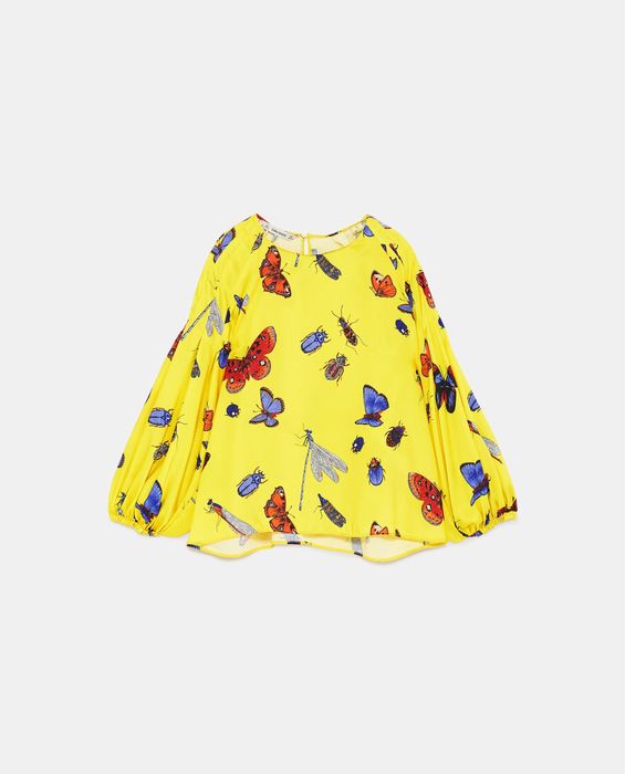 Zara блуза с аликации