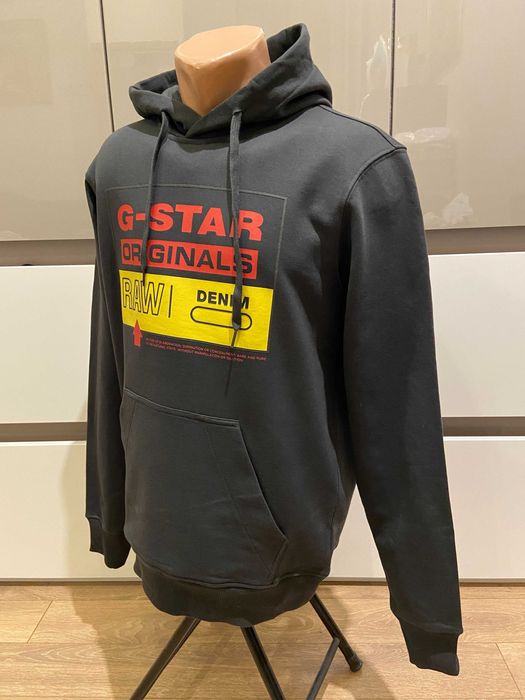 G-STAR ORIGINALS, оригинален суичърт, сив, размери: S, XL и XXL