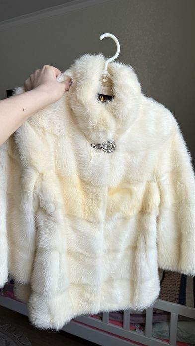 Шубка свадебная белая