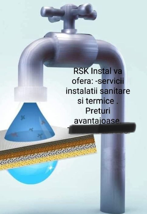 Instalator sanitar,instalații sanitare și termice .RSK InstalConstanta