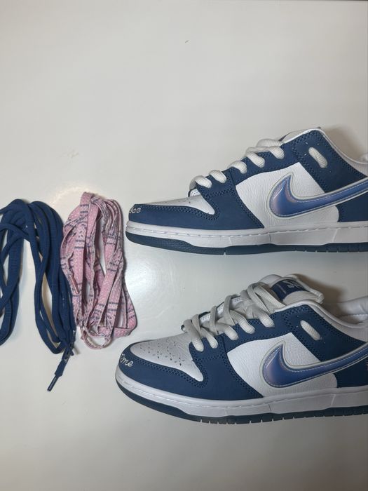 Nike SB Dunk Low Born X Raised "One Block At A Time" sneakers.