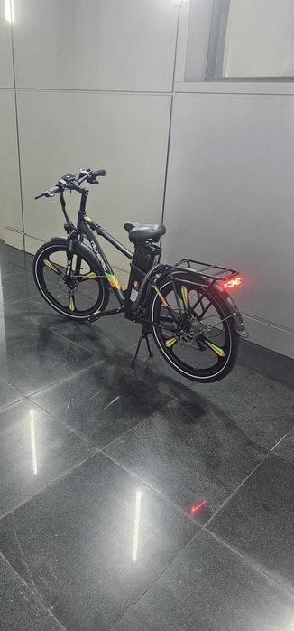 Bicicletă electrică / E-bike Transpro B26 500W – 80 km, Glovo/Bolt -  NOUA