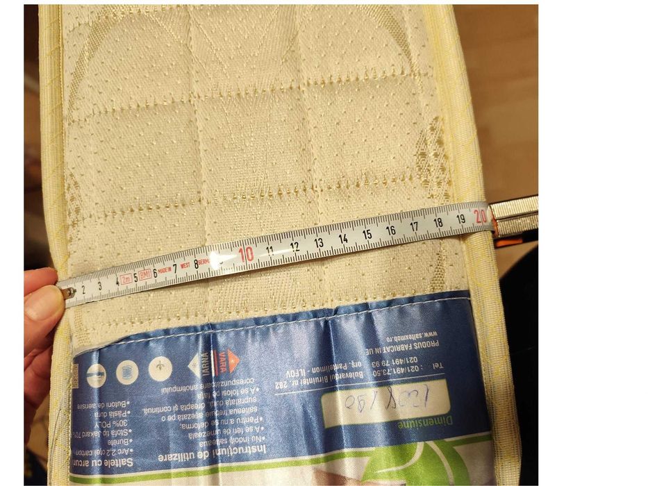 Saltea Viscotex Super Ortopedică 120x190x20 folosită